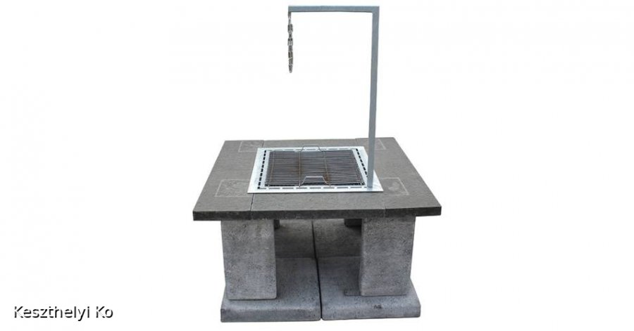 kertisütö,kerti grill,kőgrill,bográcsoló